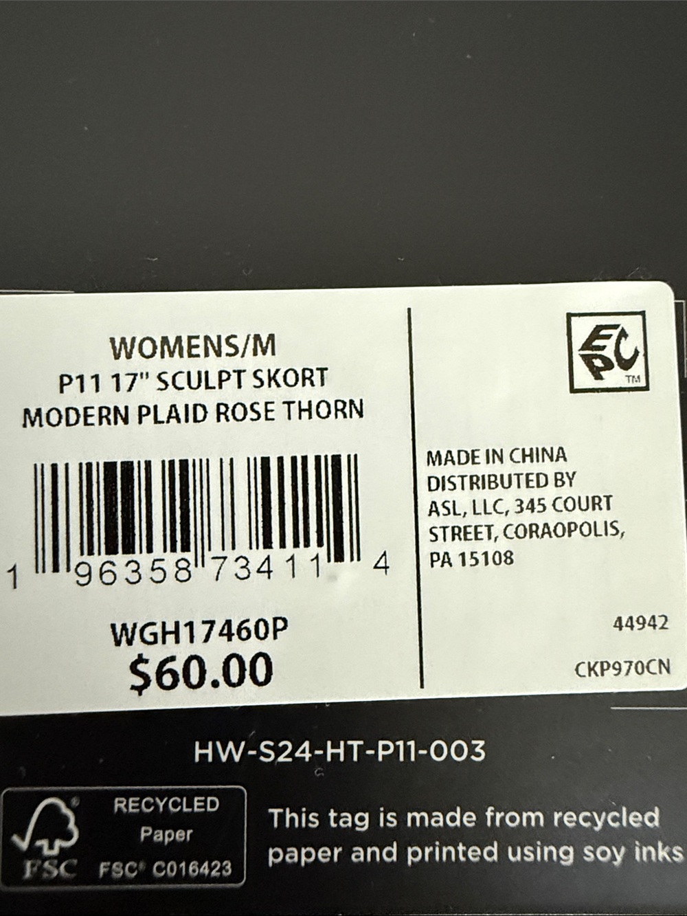 NWT Walter Hagen Golf Skort - Picture 5 of 5